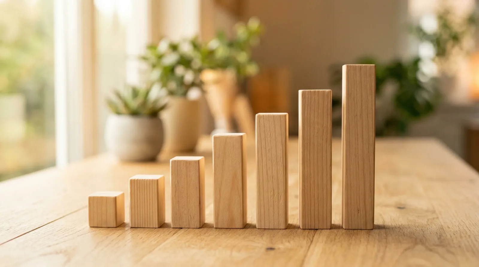 Wachsende Investition als Symbol für positiven ROI